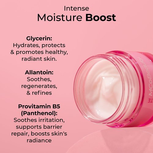 MCoBeauty - Hydrate Intense Moisture Boost - Rich Cream with Panthenol and Barrier Support - Daily Hydrating Moisturiser for Dehydrated Skin - Moisturizer Face Cream