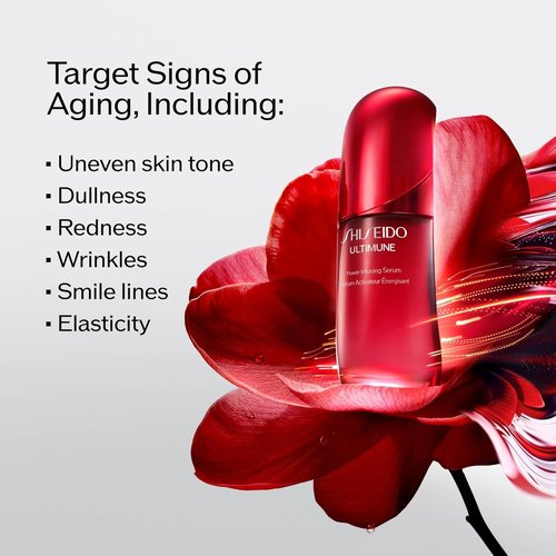 Shiseido Nourish & Hydrate Set | Clarifying Cleansing Foam, Ultimune Serum & Hydrating Cream - $85 Value