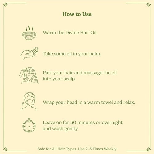Dayavya Organic Hair Growth Oil for Hair Fall, Thinning & Dry Scalp – Ayurvedic Herbal Hair Oil Infused with 35+ Herbs including Bhringraj, Amla & Hibiscus | Nourishing, Toxin-Free & Vegan Hair Oil