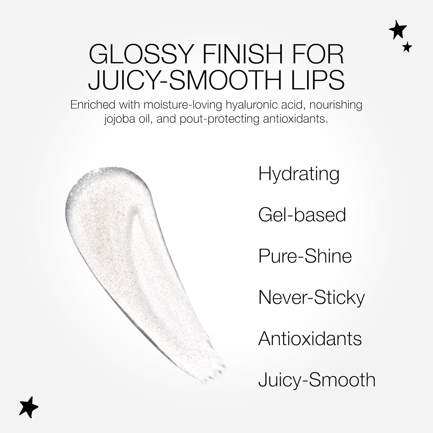Stila Heaven's Dew Gel Lip Oil - Hydrating Gloss-Oil Hybrid with Jojoba & Hyaluronic Acid | High-Shine Finish