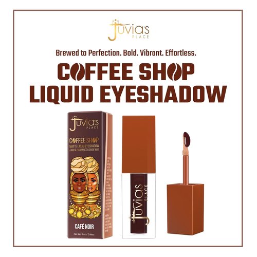 Juvia's Place Coffee Shop Liquid Eyeshadow - Matte Finish, Waterproof & Buildable Color | 0.08 fl oz