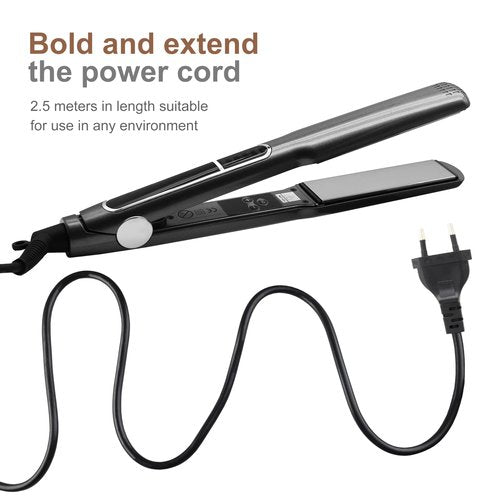 Iron Hair Straightener for Women,Small Flat Iron straightening Iron(EU Plug)
