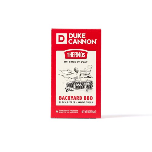 Duke Cannon Big Brick Bar Soap - Backyard BBQ Scent, Extra Large 10 oz for Men