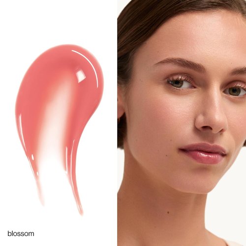 Goop Beauty Hydra-Barrier Gel Gloss - Hydrating Lip Gloss with Hyaluronic Acid & Vitamin E | Sheer Petal Pink - 0.13 oz