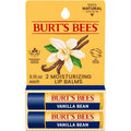 Burt's Bees Lip Balm - Vanilla Bean, Natural Beeswax Moisturizer, Tint-Free | 2 Tubes, 0.15 oz.