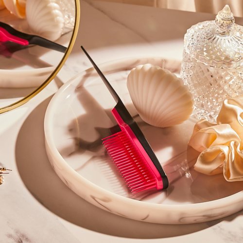 Tangle Teezer Ultimate Volumizer Brush - Adds Texture & Volume for All Hair Types | Pink Embrace