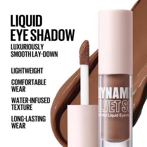 Erinde Liquid Eyeshadow - Matte Waterproof Cream Formula | 8 Buildable Colors for Long-Lasting Eye Makeup