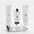 Noodle & Boo Fragrance-Free Baby Skincare Bundle - 4-Piece Set with Ointment, Shampoo, Lotion & Cloths for Sensitive Skin