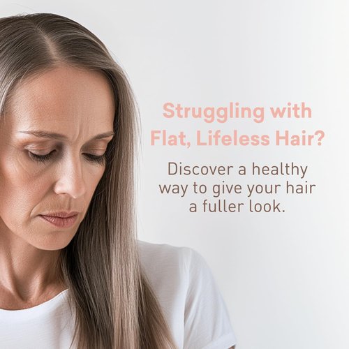 Just Nutritive Volumizer Hair Tonic - Instant Volume & Lift | Lightweight Root Lifter for All Hair Types | 8 Fl Oz