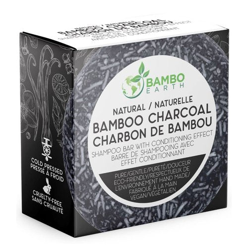 Skiennix Solid Shampoo Bar & Conditioner - 100% Organic Hair Soap with Natural Oils | Bamboo Charcoal