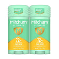 Mitchum Ultimate 72H Odor Protection Women’s Antiperspirant & Deodorant, Invisible Solid, Pure Fresh, 2 pack