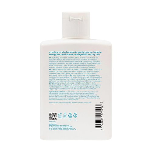 EVO The Therapist Hydrating Shampoo - Hydrates & Strengthens Color-Treated Hair | Improves Shine & Detangles