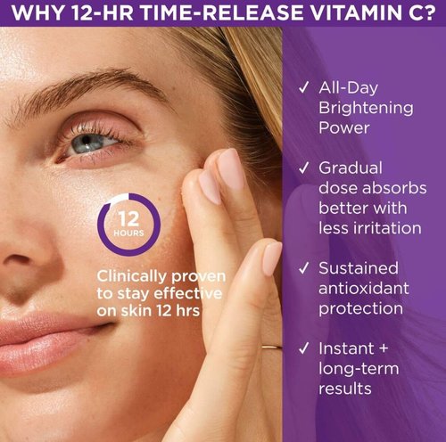 Brightening Serum - Vitamin C Treatment for Brighter, Firmer Skin | Targets Hyperpigmentation & Fades Post-Acne Marks, 30 ml