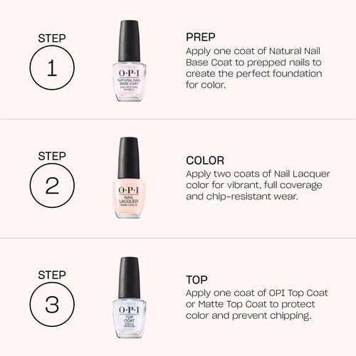 OPI Nail Lacquer I Quit My Day Job | Opaque Bright Pink Crème Chip Resistant Nail Polish | Summer Make the Rules Collection