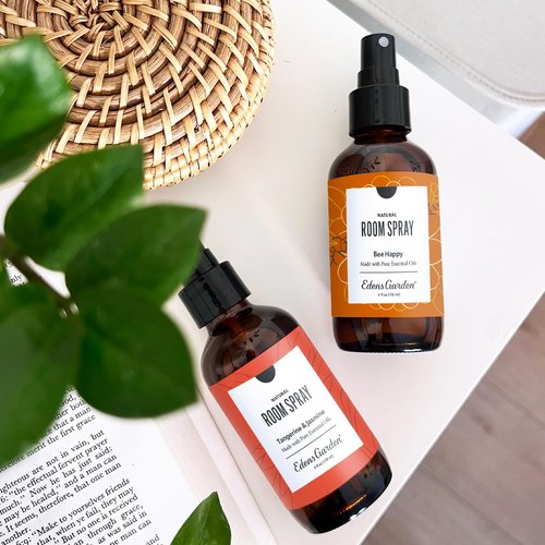 Edens Garden Tangerine Jasmine Aromatherapy Room Spray - All-Natural Essential Oils | 4 oz Home Air Freshener