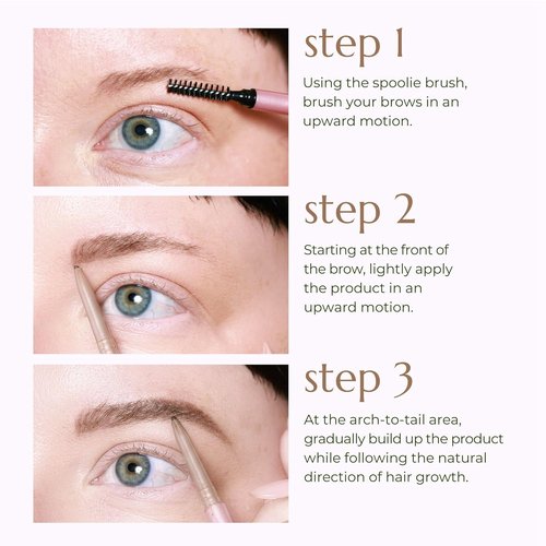 Chella Eyebrow Pencil - Easy-To-Use Brow Definer for Shaping & Filling - Long-Wear Blonde Pencil with Precise Tip