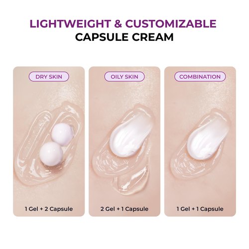 JUMISO Niacinamide 5+ Overnight Capsule Cream (50ml/1.69 fl oz) – Melting Capsule Sleeping Mask, 5% Niacinamide + 1% TXA + Glutathione, Tone Appearance Care for Glass Skin, Korean Skincare