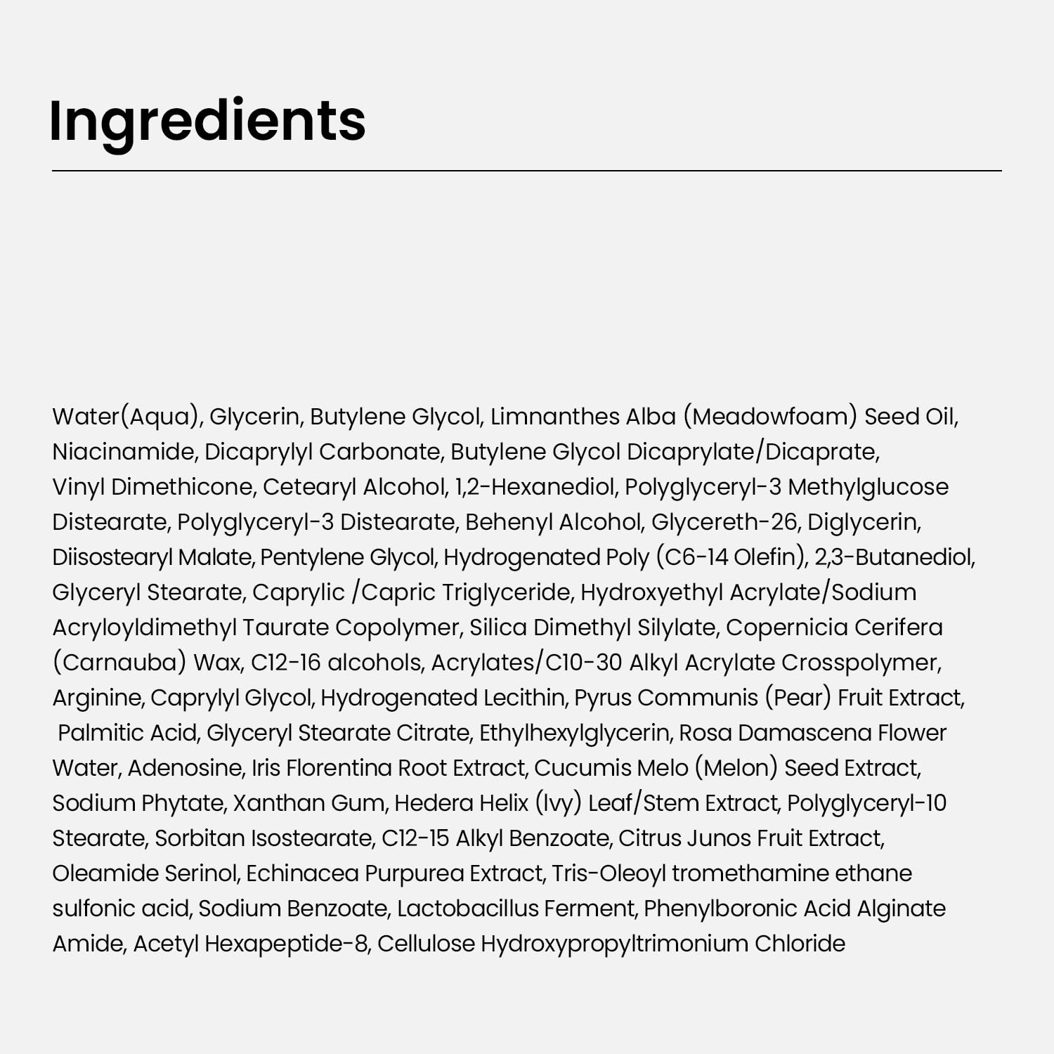 Zombie Reset Cream - Refillable Hydrating Face Moisturizer with Peptides | Korean Skin Revival, 50ml