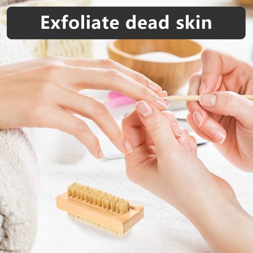 Maitys 500 Pcs Orange Wood Sticks for Nails 4.53 Inch Double Sided Wooden Cuticle Pusher Sticks Disposable Orangewood Nail Stick Manicure Pedicure Tool Wax Stick for Waxing for Home and Salon