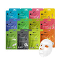 Celavi Essence Facial Sheet Masks - Authentic Korean Moisturizing Skincare Variety Set | 12 Count (Pack of 2)