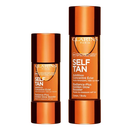 Clarins Self Tanning Drops Bundle - Mix with Moisturizer for Natural, Streak-Free Tan | 99% Natural Ingredients | All Skin Types