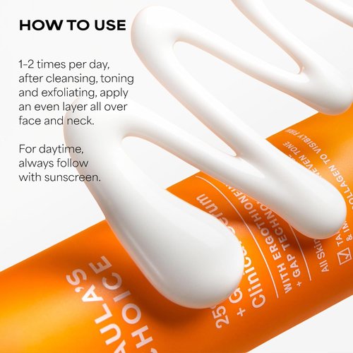 Paula’s Choice 25% Vitamin C Serum - Brightening Face Serum with Antioxidants | Fragrance-Free, 1oz