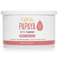 Gigi Neon Hard Wax – Papaya, Stripless Wax for Hair Removal, Ideal for Sensitive Skin, 14 Oz