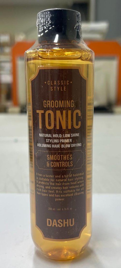 DASHU Hair Tonic for Men - Volumizing Scalp Serum with Baobab Oil | 6.76oz Premium Grooming Solution