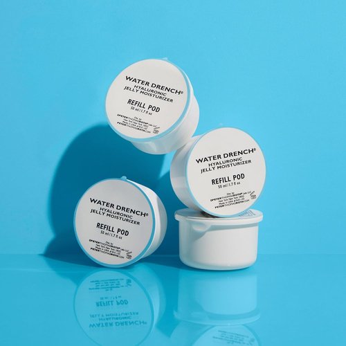 Peter Thomas Roth | Water Drench® Hyaluronic Jelly Moisturizer Refill Pod - Fragrance-Free, Non-Comedogenic, Acne-Safe for Normal to Oily Skin