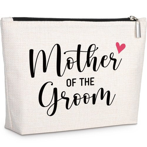 GevGuxLuo Mother of The Groom Gifts Wedding Gift Marriage Gifts Makeup Bag
