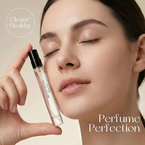 Skiennix Women’s Perfume Discovery Set | 4 Travel-Size Fragrances (10ml Each) - Floral, Citrus, Tea & Woody Scents - Perfect Gift for Travel & Daily Wear