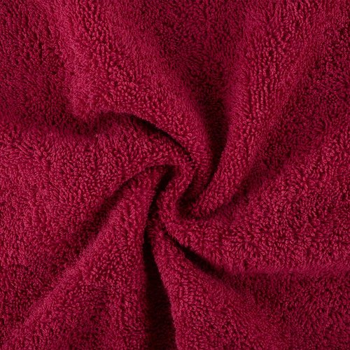 Textila Washcloths - 13x13 Inch 100% Cotton, Super Soft, Highly Absorbent & Lightweight - Ideal for Everyday Use, Spa & Gym (Red - Pack of 12)