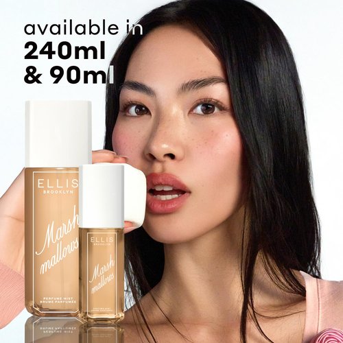 Ellis Brooklyn MARSHMALLOWS Perfume Mist - Vegan Gourmand Scent with Marshmallow & Caramel | 90ml/3 fl oz