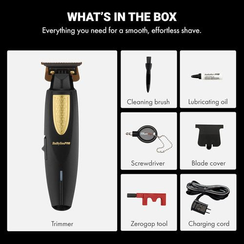 BaBylissPRO LithiumFX Hair Trimmers - Cord/Cordless Ergonomic Design for Men