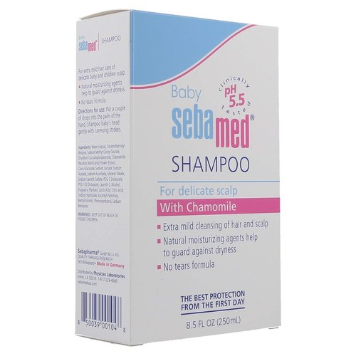 Sebamed Children's Baby Shampoo - Extra Mild Cleanser for Delicate Hair & Scalp | 250mL