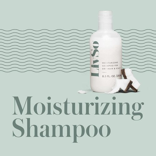 LivSo Moisturizing Scalp Shampoo - Hydrating Formula for Healthy Hair & Scalp - Naturally Derived, Fresh Feel