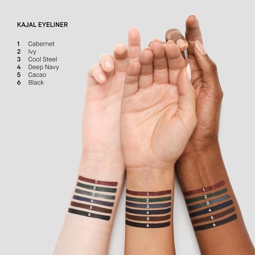 Bobbi Brown 24-Hour Kajal Liner Waterproof - High-Intensity Eyeliner for Long-Lasting Color, 0.02 Ounce
