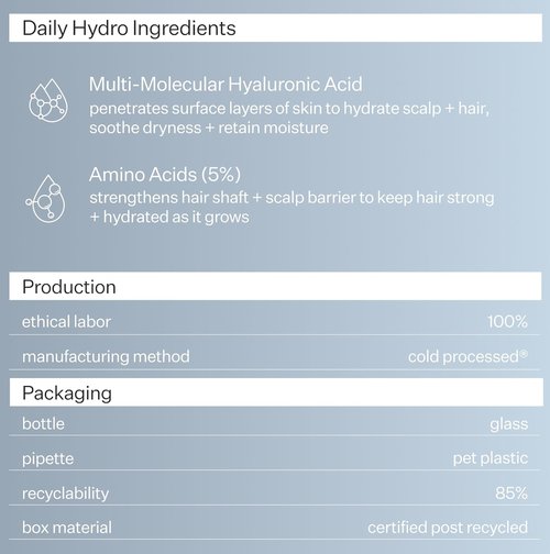 Act+ Acre Daily Hydro™ Scalp Serum - Hydrating Formula for Dry, Itchy Scalp | Multi-Molecular Hyaluronic Acid & Amino Acids | Lightweight, Non-Greasy, Vegan | 1 fl oz