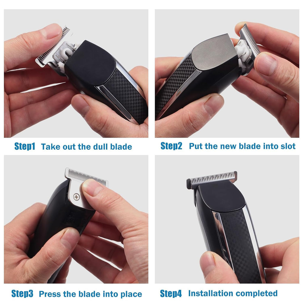 Wahl 02144 Replacement Detachable T Blade - Japanese Stainless Steel 40mm Compatible with Wahl Trimmers