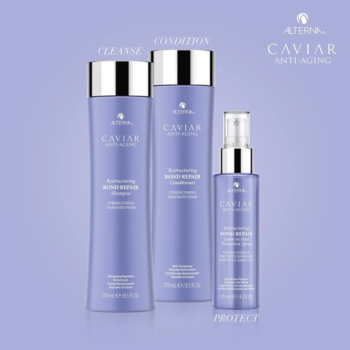 Alterna CAVIAR Anti-Aging Bond Repair Conditioner - Strengthens & Protects Brittle Hair | Sulfate-Free