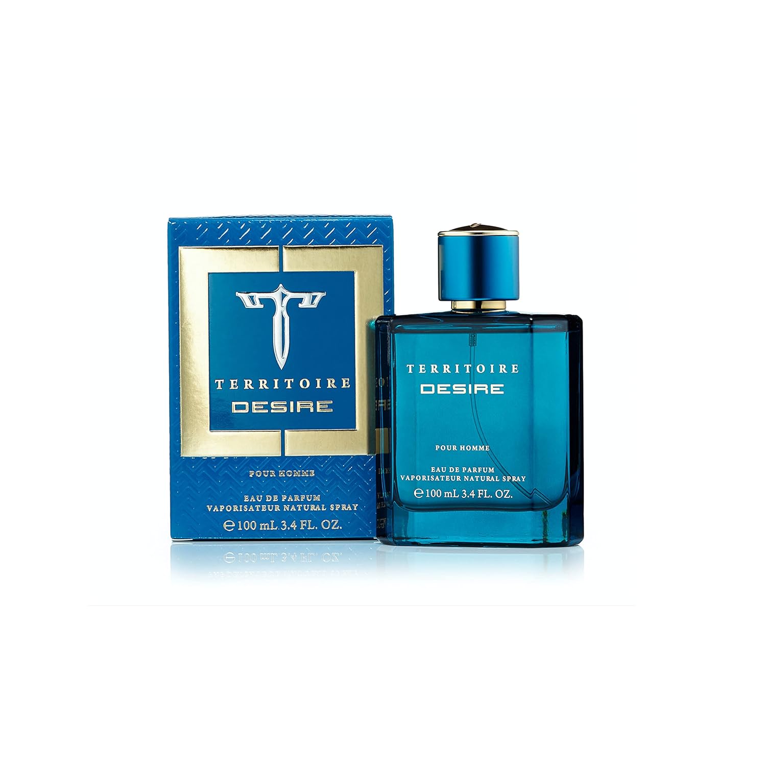 Territoire Eau De Parfum - Men's Cologne with Captivating Scent | 3.4 oz Bottle