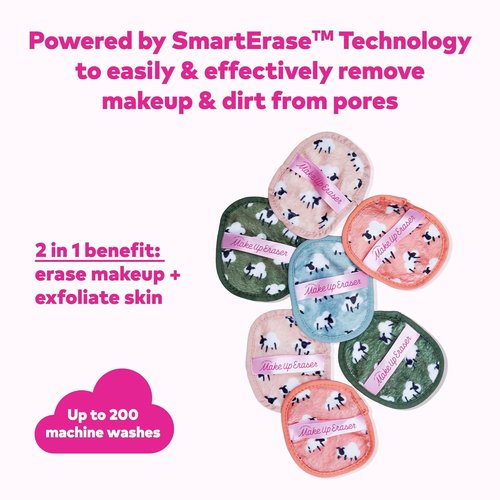 MakeUp Eraser - 7-Day Makeup Removal Set | Effortlessly Erase Waterproof Makeup With Just Water