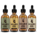 Striking Viking Beard Oil for Men - 0.66 Fl Oz, Pack of 4 - Barber-Style Softening Infusion - Encourages Fuller Beard Growth - Featuring Sandalwood, Vanilla, Cedarwood, Citrus Oil