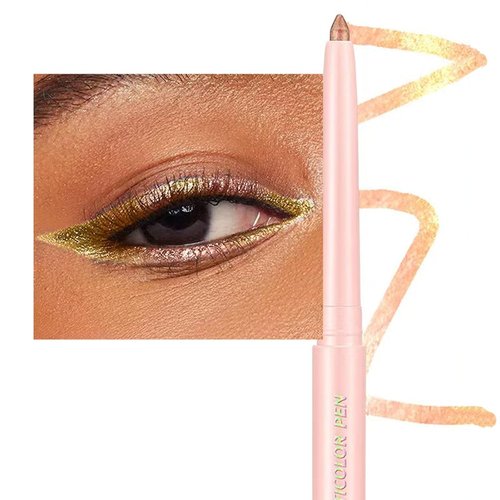 Chameleon Eyeliner Pen - Metallic Shimmer Color Changing Waterproof Eyeliner & Eyeshadow 2-in-1, Highly Pigmented #01