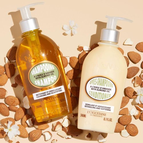 L'Occitane Almond Shampoo - Nourishing Formula for Soft, Silky Hair | 2.50 Fl. Oz