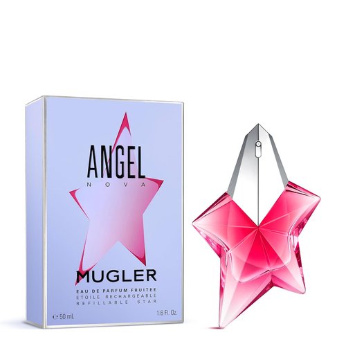 MUGLER Angel Nova Eau de Parfum - Floral & Fruity Women's Perfume with Bergamot, Rose & Cedarwood