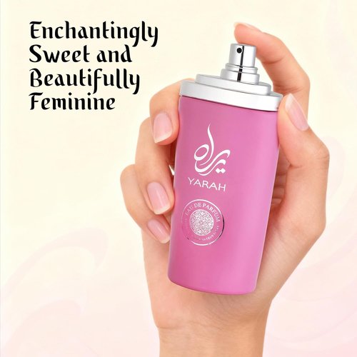 SAADAH Yarah Eau De Parfum for Women - 4.0 Fl. Oz | Sweet Orchid & Vanilla Musk Luxury Fragrance
