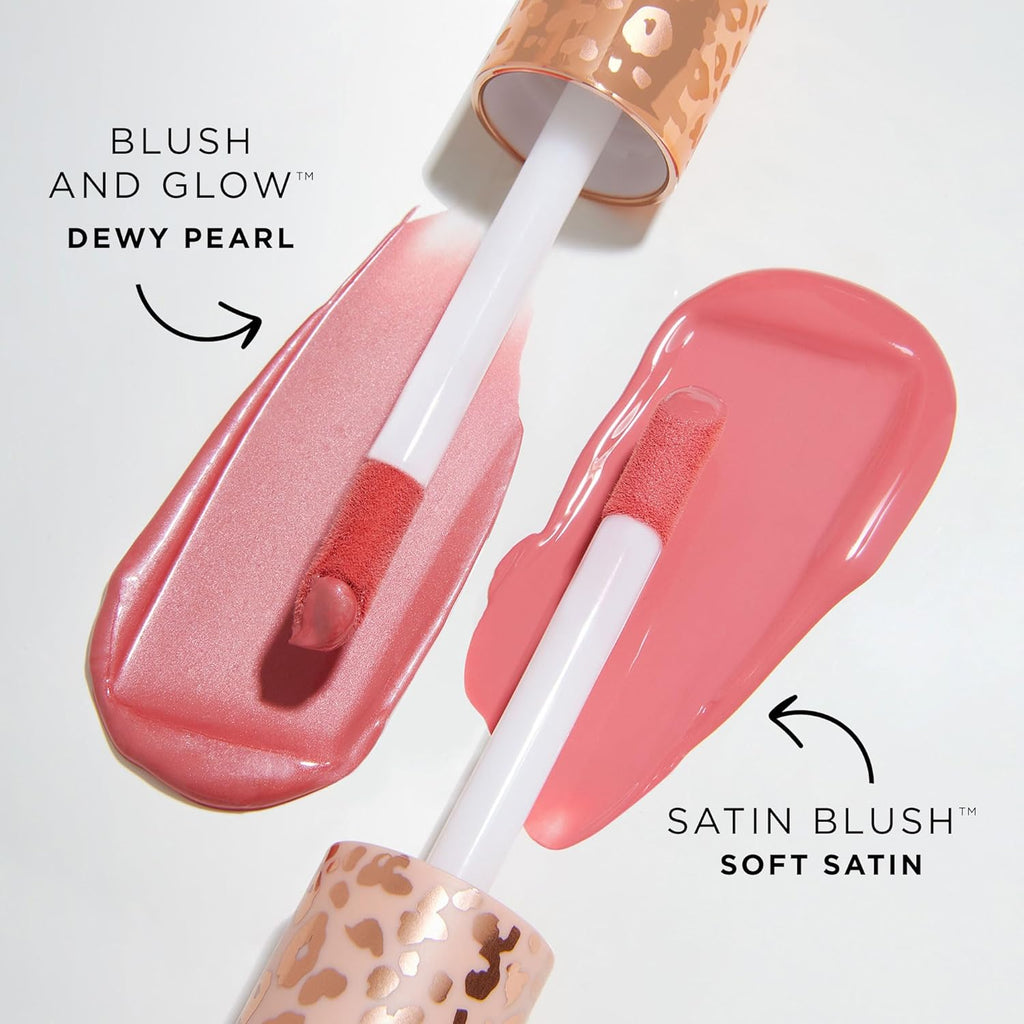 Tarte Maneater Blush & Glow Cheek Plump - Lightweight Cheek Tint & Illuminator with Coconut Water, Hyaluronic Acid & Vitamin E for Radiant Finish