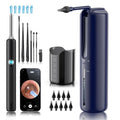 Ear Wax Removal - Electric Ear Irrigation Flushing System with 4 Pressure Modes, Ear Cleaner with Camera, 1080P Otoscope, Ear Cleaning Tool with 7 Pcs Ear Set, Safe and Effective Earwax Removal Kit
