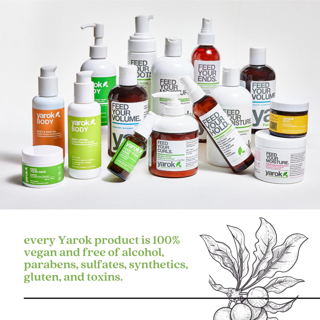 Yarok Styling Whip Feed Your Do Natural Pomade for All Hair Types. Vegan, Without Alcohol, Sulfate, Parabens, Toxins and Gluten. Made in USA (2.75 Ounce)